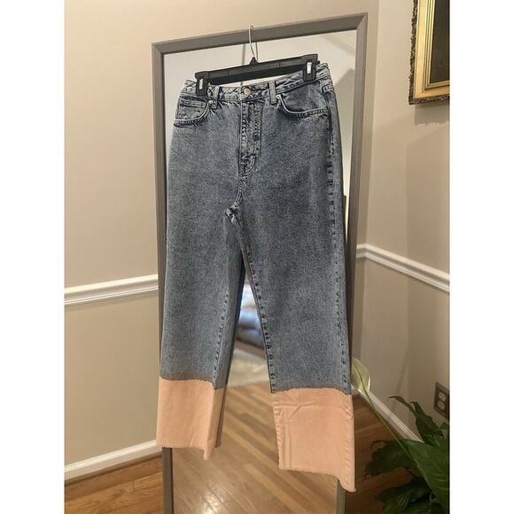 Harper Heritage Francesca's Ellis Dip Dye Jeans Size 28 - Picture 2 of 5
